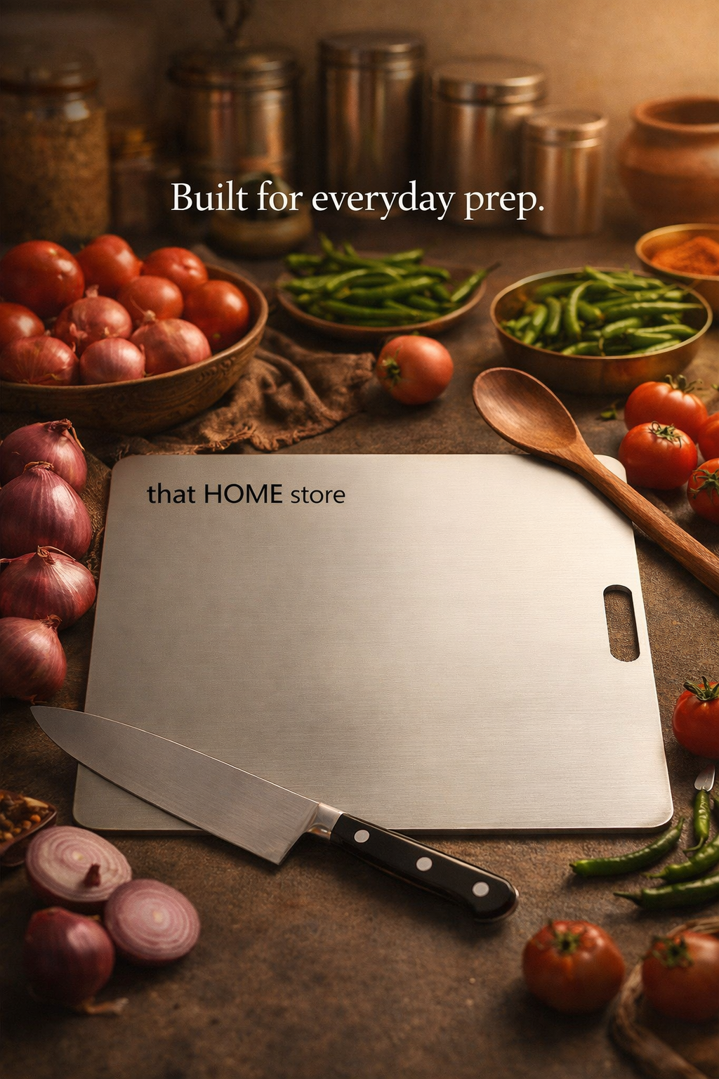 Stainless Steel Chopping Board