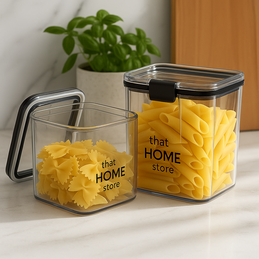 Air Tight Kitchen Container - 700 ML & 1100 ML
