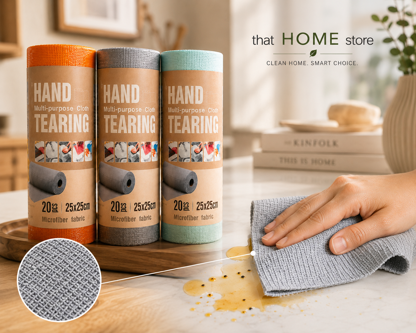 TearEase Cleaning Wipes (Pack of 20)