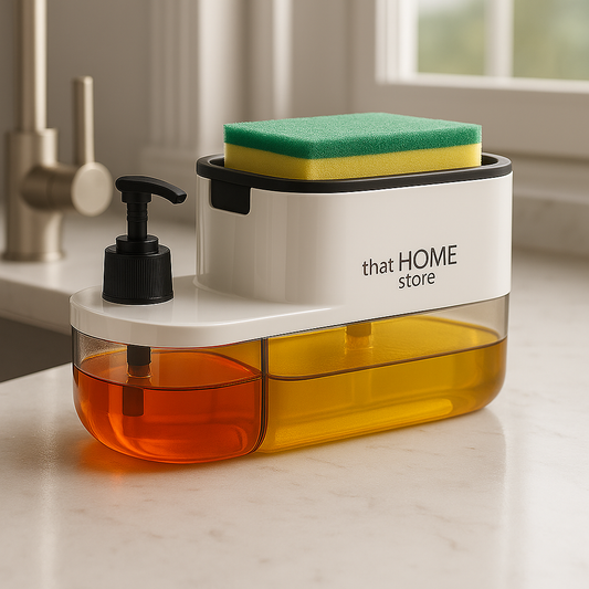 Liquid Soap Dispenser Pump (with Free Sponge)