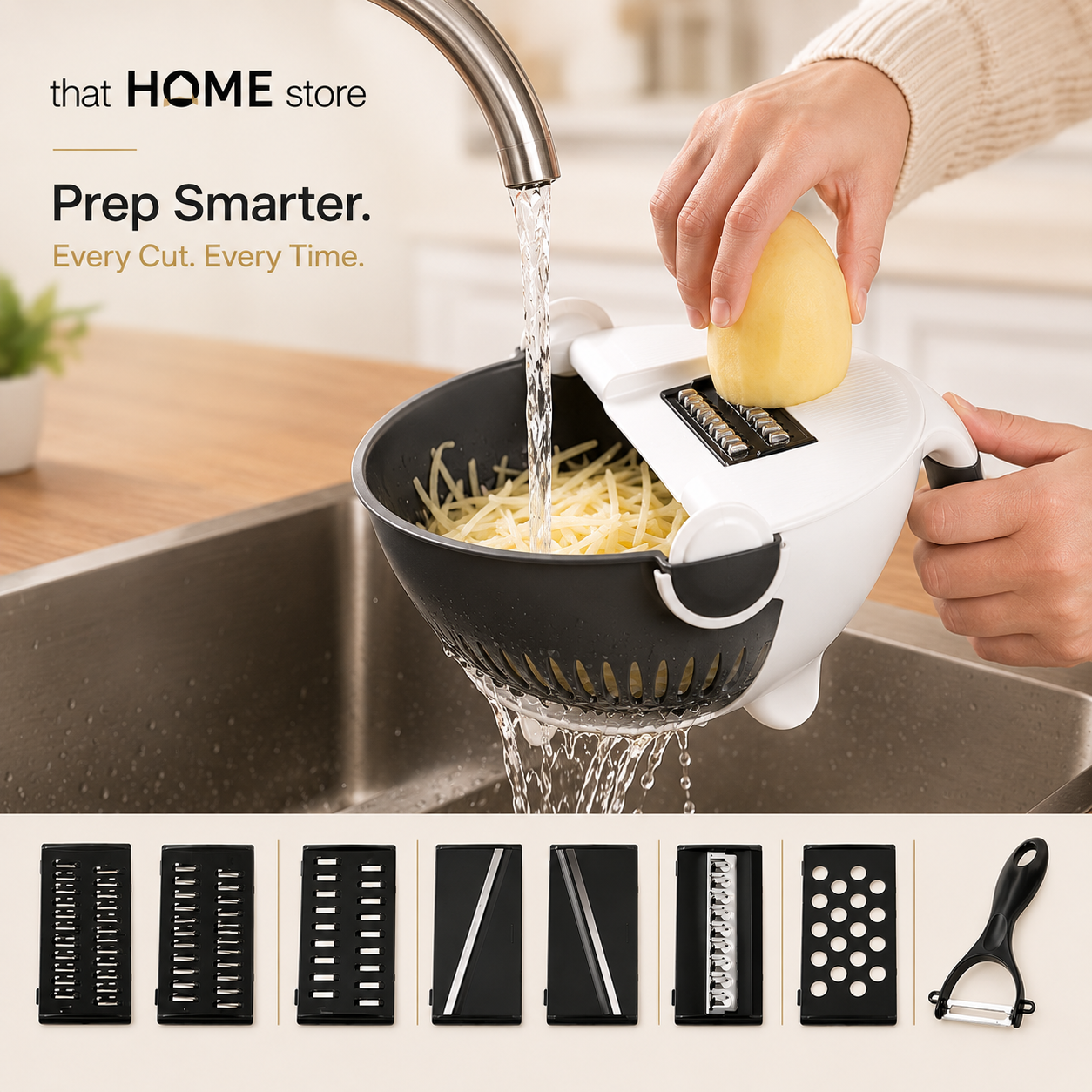 9-in-1 Smart Vegetable Cutter