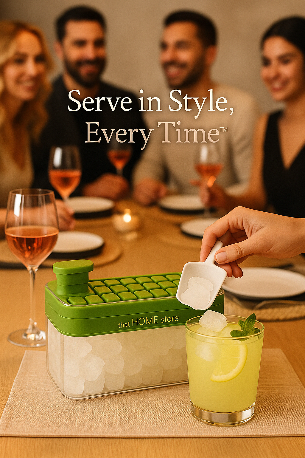 Ice Cube Tray with Lid