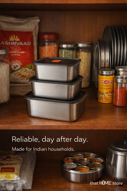 Stainless Steel Storage Container 1500 ml