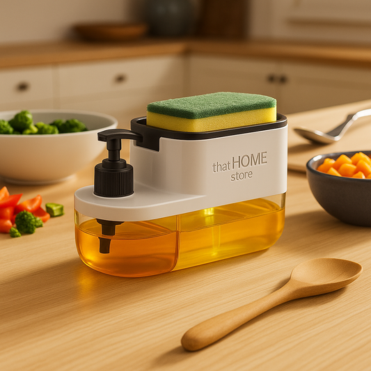Liquid Soap Dispenser Pump (with Free Sponge)