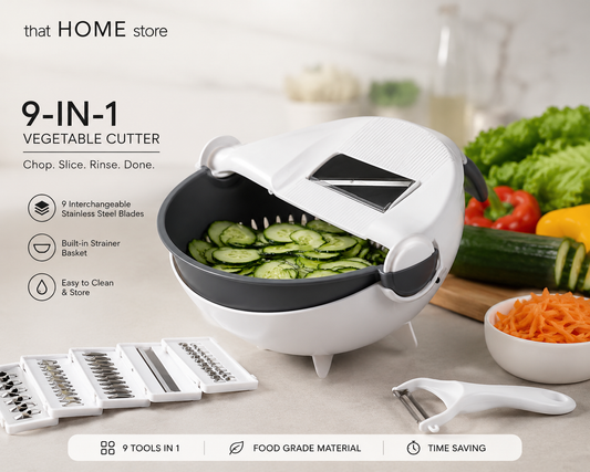 9-in-1 Smart Vegetable Cutter