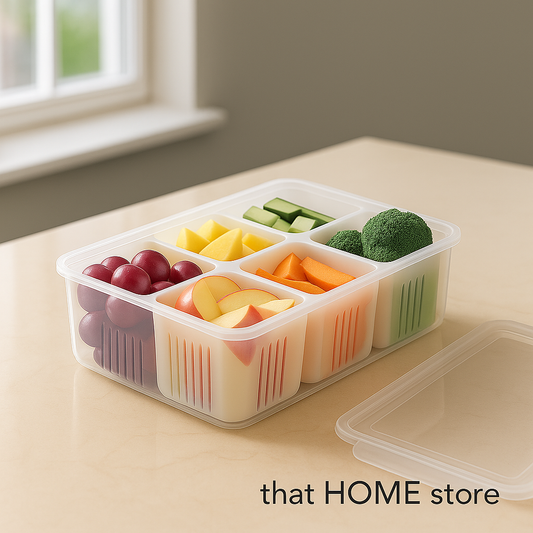 Food Containers with Detachable Grid Boxes