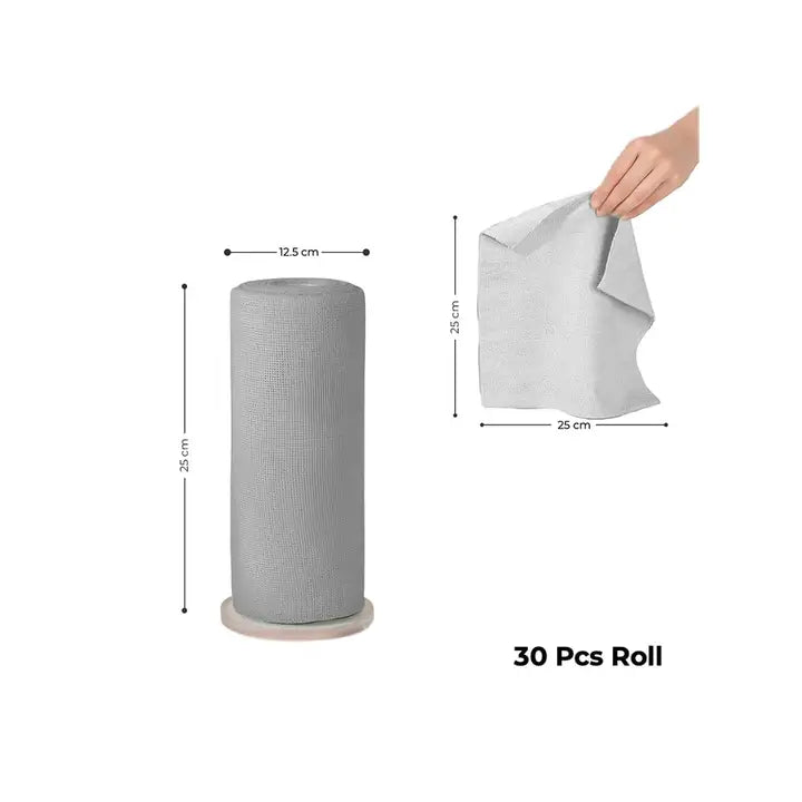 Reusable Cleaning Cloth Roll
