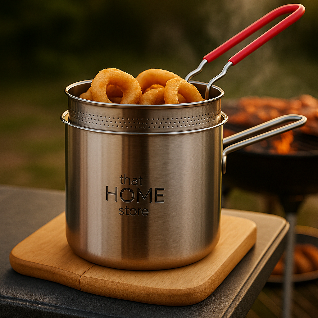 Deep Frying Container Stainless Steel