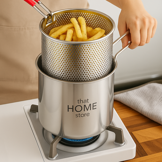 Deep Frying Container Stainless Steel