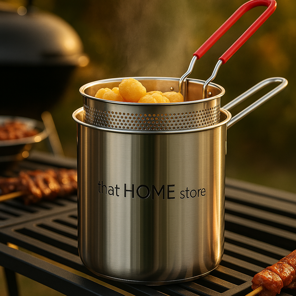 Deep Frying Container Stainless Steel