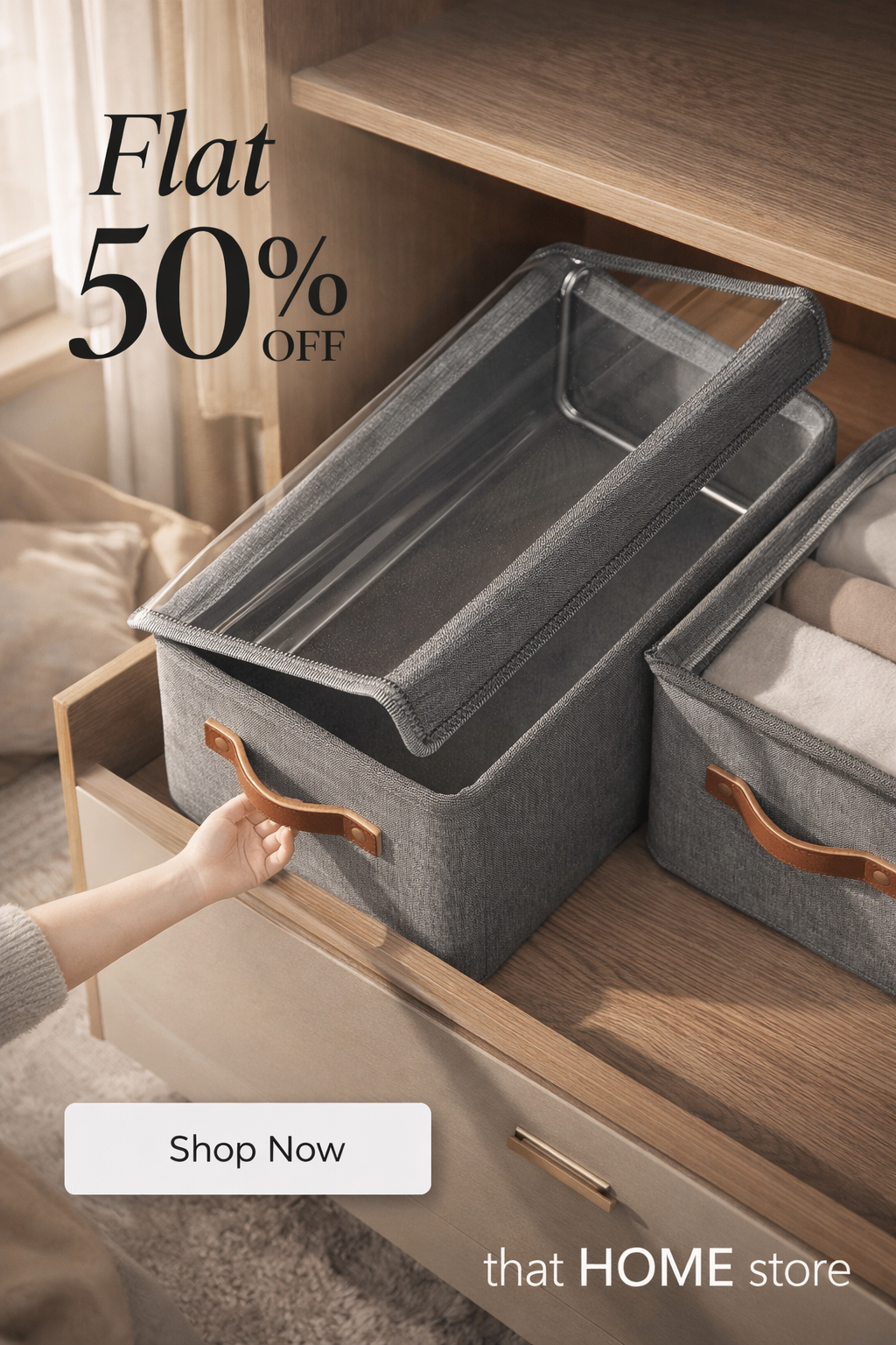 Storage Organizer with Lid