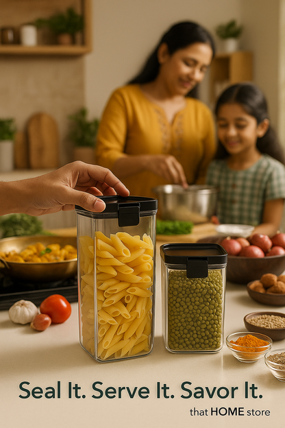 Air Tight Kitchen Container - 1100 ML