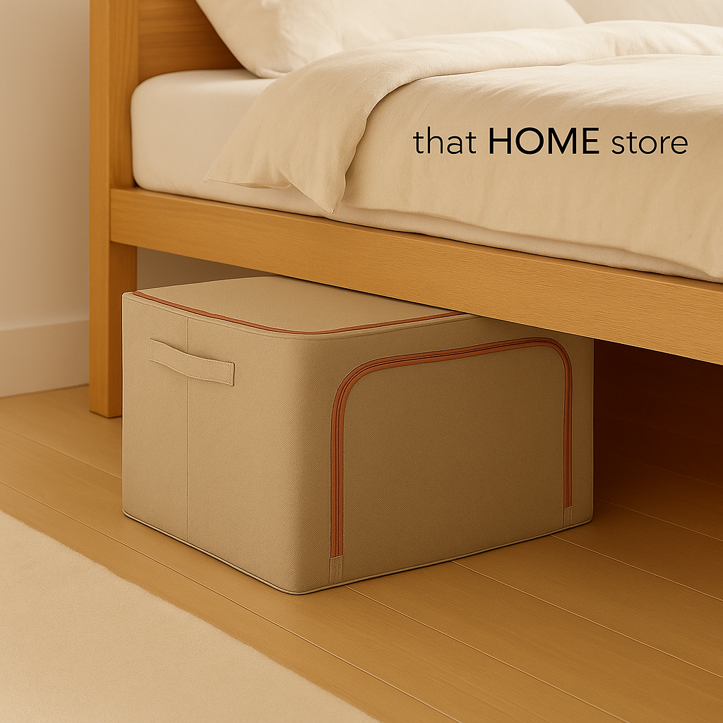 66 Ltr Storage Grey and Cream