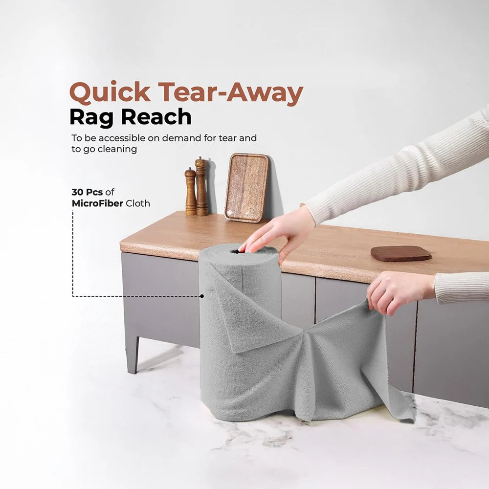 Reusable Cleaning Cloth Roll