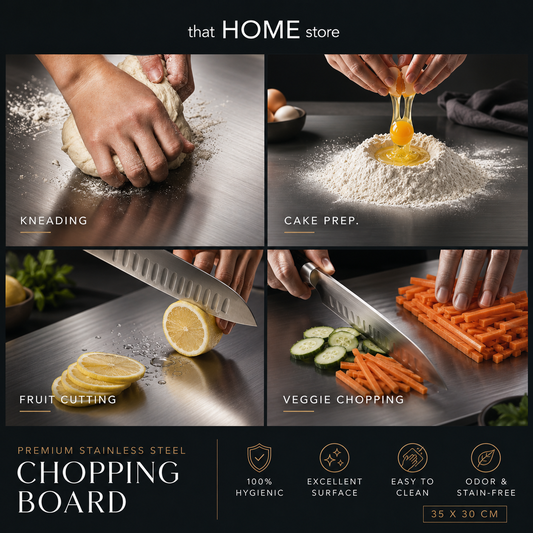 Stainless Steel Chopping Board (Counter Top)