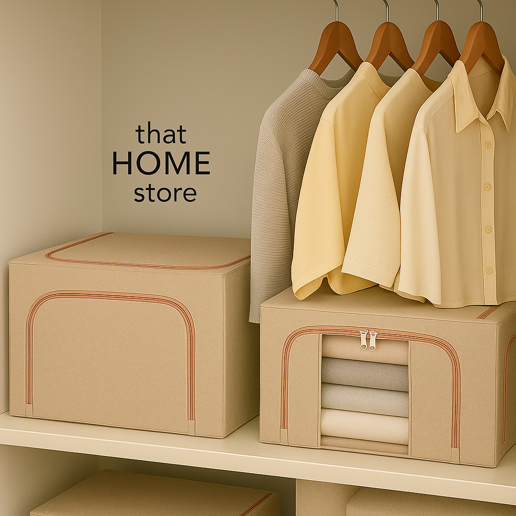 66 Ltr Storage Grey and Cream