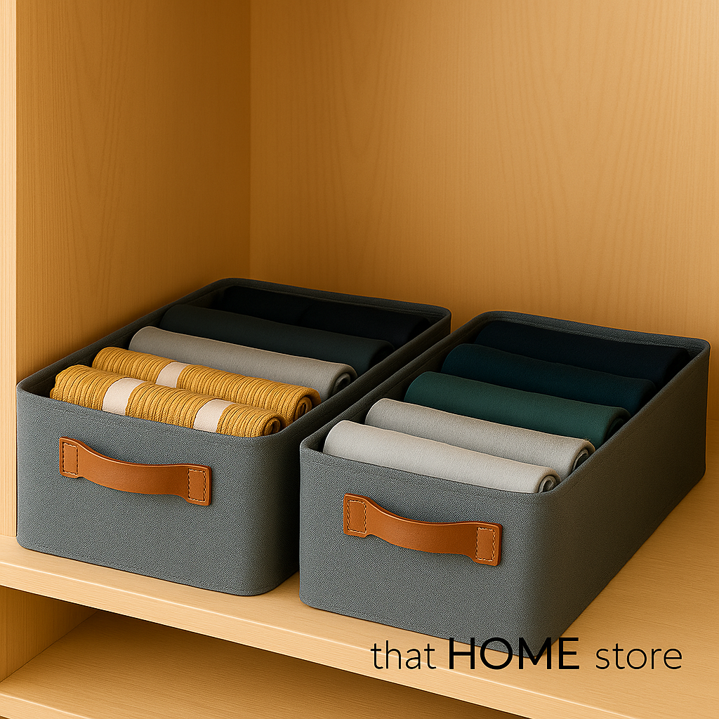 26 Ltr Grey Clothes Organizer