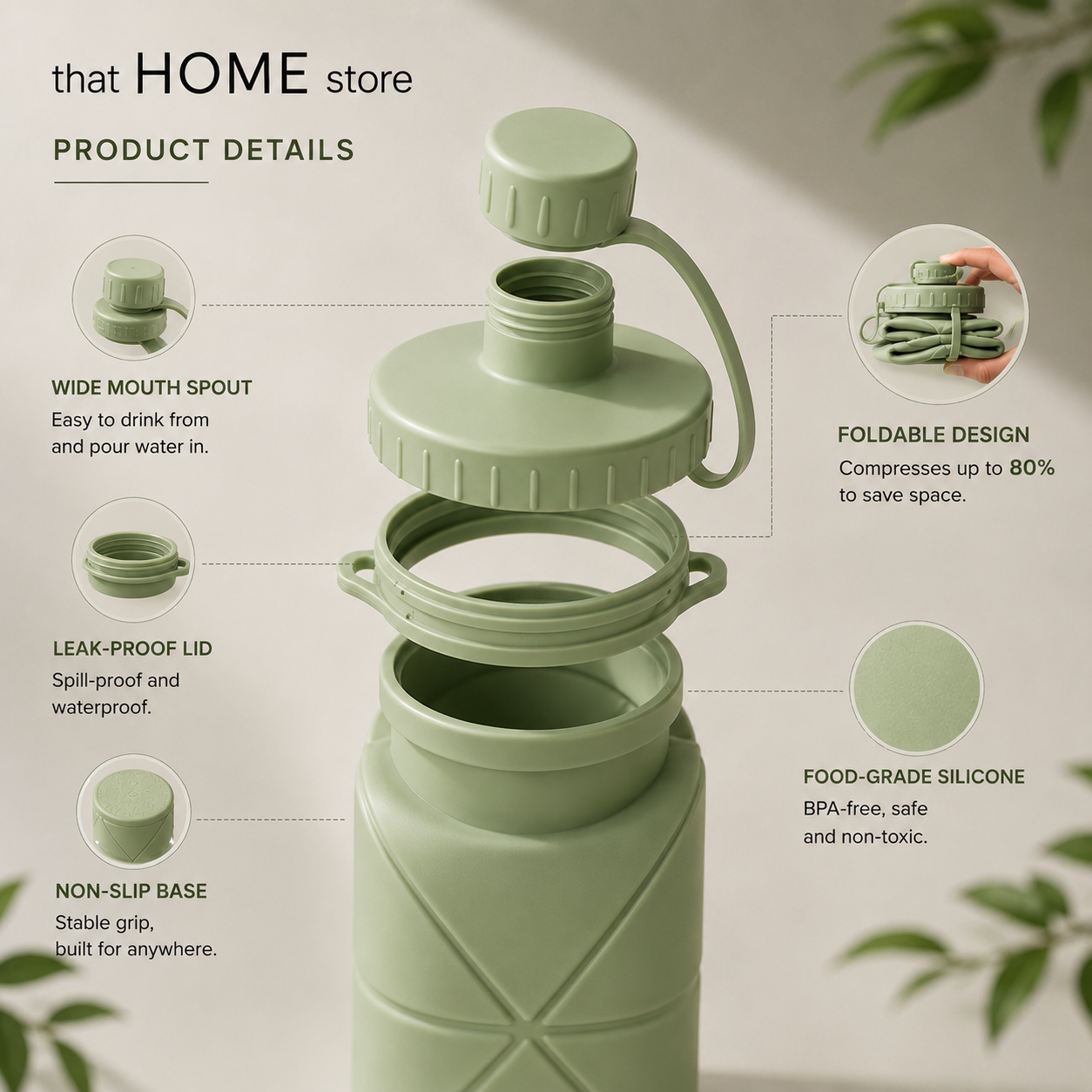 HydraFold Bottle (600 ml)
