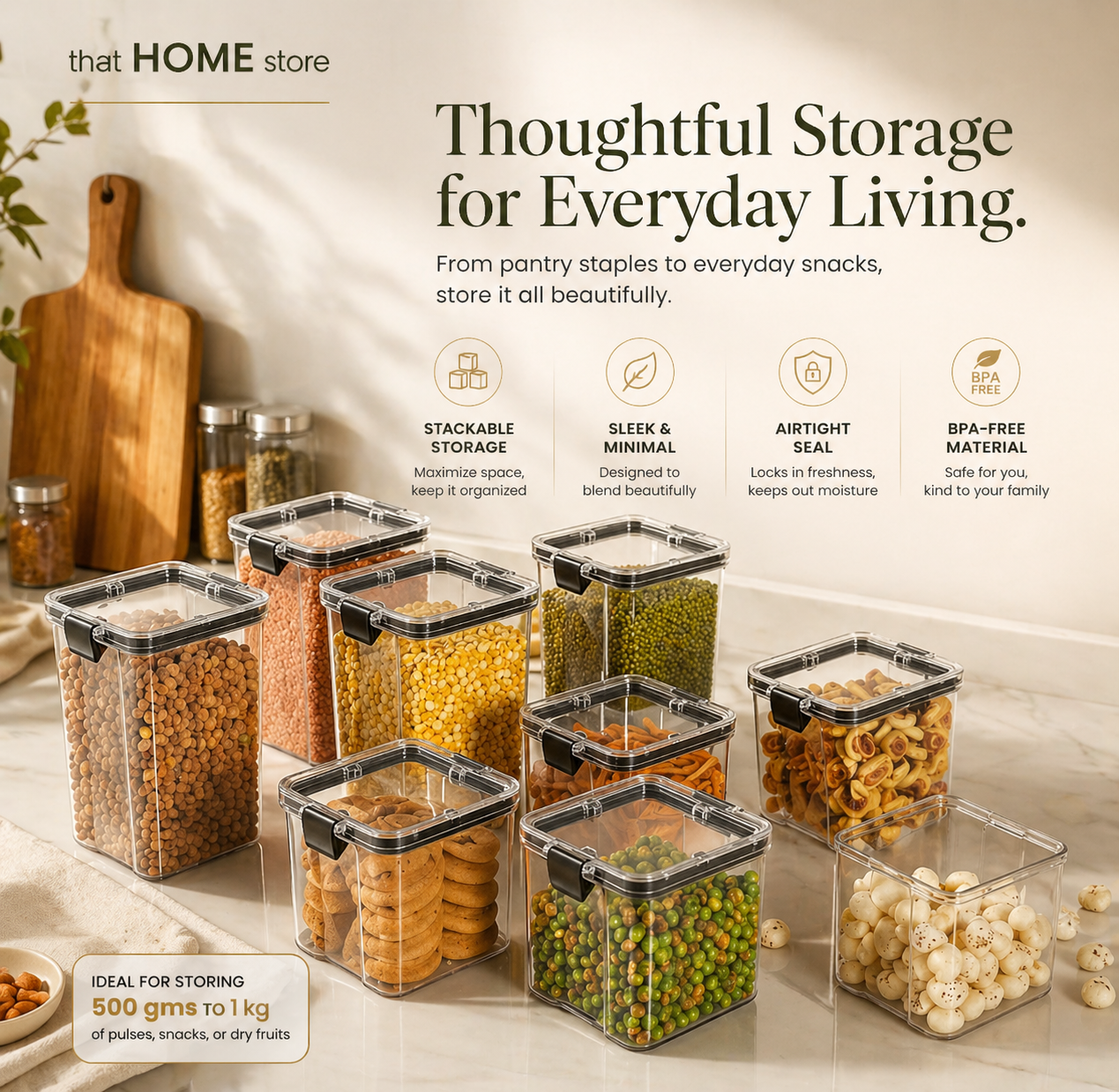 Air Tight Pro Kitchen Containers