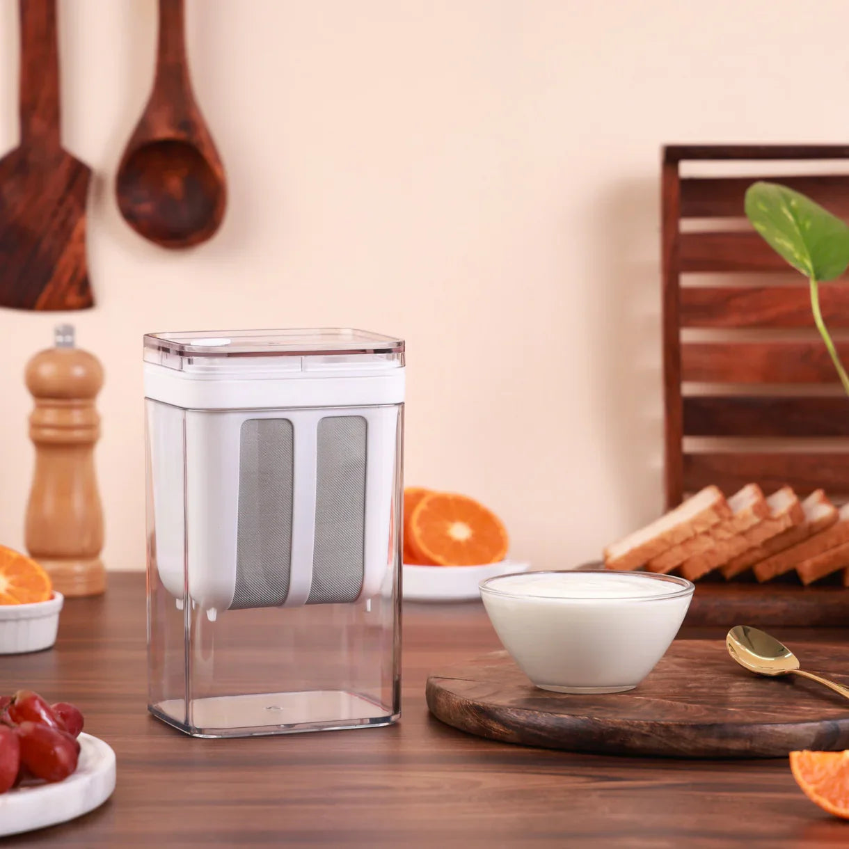 Premium Yogurt Filter with Fine Mesh Strainer